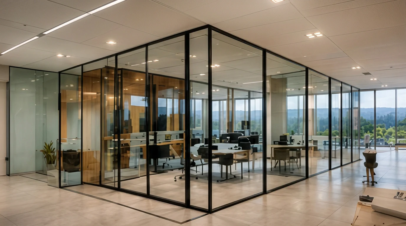 Slim profile partitions